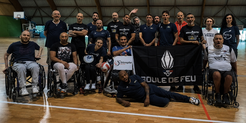 Boule de Feu x Invictus Games : un partenariat au service de la résilience