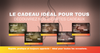 Bandeau de présentation des e-cartes cadeaux Boule de Feu - d'une valeur de 25 à 500 euros - rapide, pratique et toujours apprécié ! idéal pour toutes les occasions.