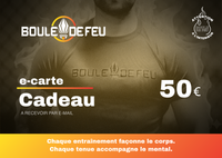 Carte-cadeau Boule de feu 50€