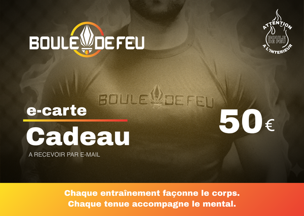 Carte-cadeau Boule de feu 50€