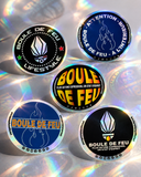 STICKER HOLOGRAPHIQUE 10CM