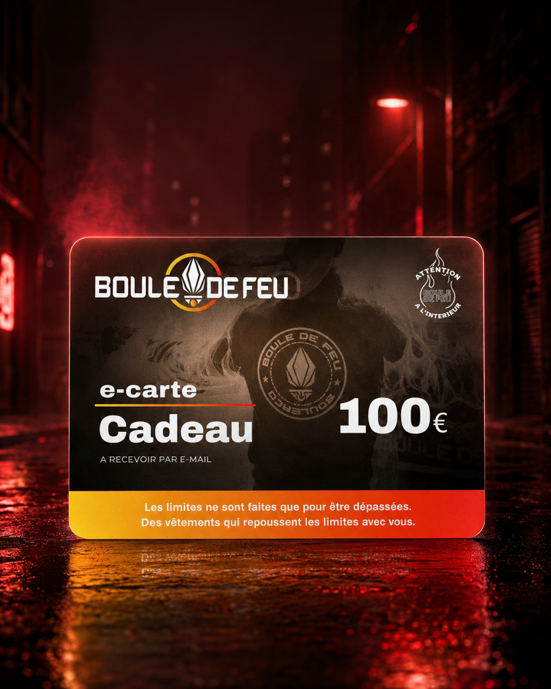 Carte-cadeau Boule de feu 100€