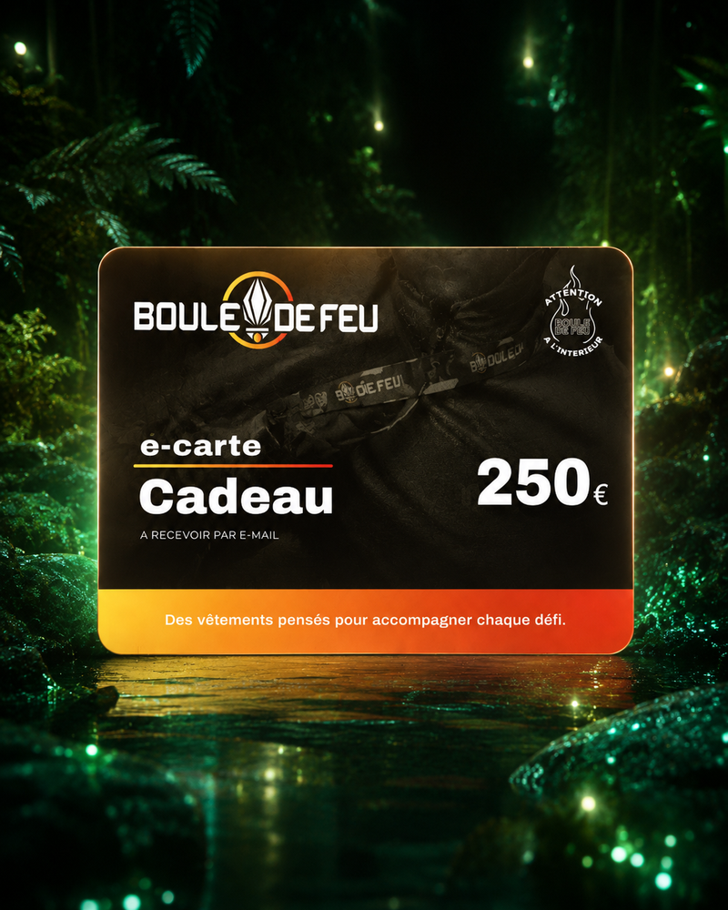 Carte-cadeau Boule de feu 250€