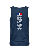 débardeur Boule de Feu INDIGO french navy vue arrière vêtement sport