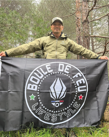 DRAPEAU BOULE DE FEU 🏴‍☠️