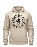 sweat à capuche Boule de Feu ATLAS sable vue avant vêtement sport