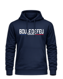 sweat à capuche Boule de Feu IMPACT french navy vue avant vêtement sport