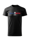 t-shirt frenchy boule de feu bleu blanc rouge coton bio
t-shirt militaire lifestyle frenchy noir logo france boule de feu