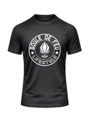 t-shirt Boule de Feu Esprit Guerrier noir vue avant vêtement sport
