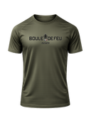 t-shirt sport synthétique Boule de Feu  Tactical Saban respirant pour entraînement