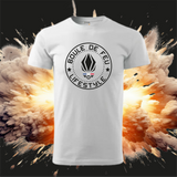 T-shirt Big Ball de la marque Boule de Feu représentant le dépassement de soi, la détermination et la combativité, inspiré par l'esprit de la Légion étrangère, idéal comme cadeau de Noël